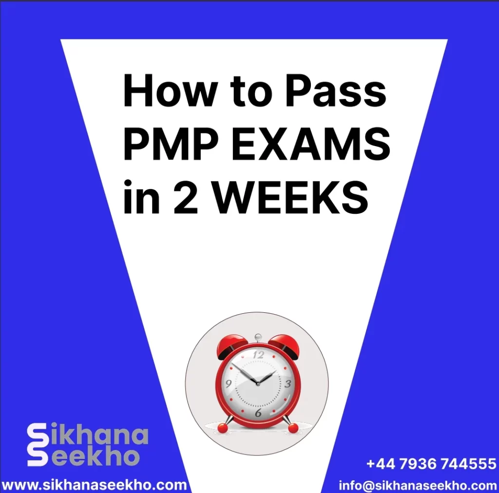 how to pass pmp exams in 2 weeks
