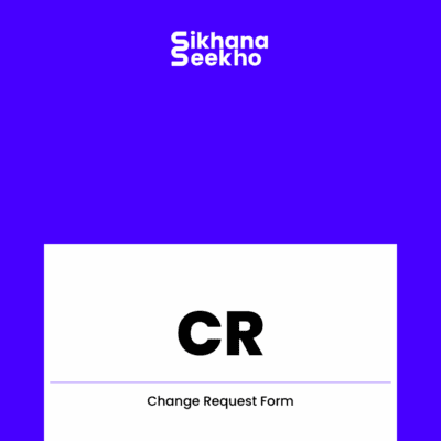 Change Request Form